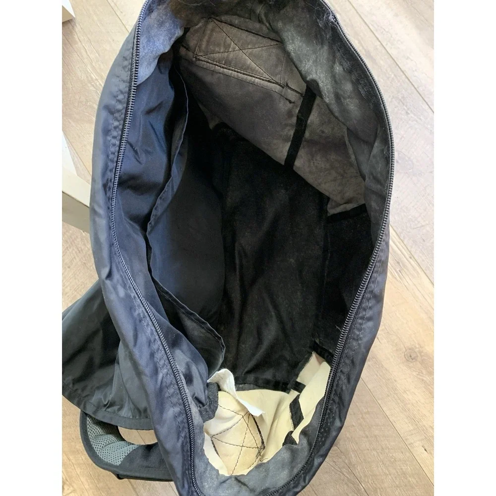 L.L. Bean inside worn